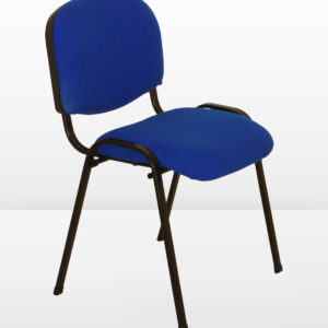 Silla Apilable 700 Negra de Oficina