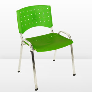 Silla Apilable 7000 Cromada de Oficina